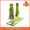 Wasserdichtes transparentes Produkt gedrucktes Etikett in Guangzhou